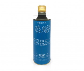 Extra virgin olive oil Oliveclub Picual Tin 500 ml.