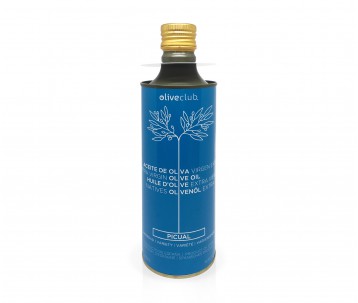 Olio extra vergine di oliva Oliveclub Picual lattina 500 ml.