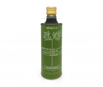 Extra virgin olive oil Oliveclub Hojiblanca Tin 500 ml.