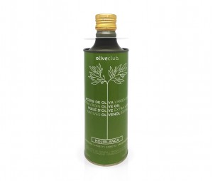 Huile d'olive Oliveclub Hojiblanca bidon 500 ml.