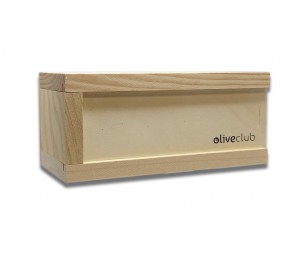 EVOO pearls wooden case
