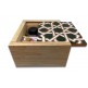 Caja de madera con aunténtico azulejo sevillano Oliveclub