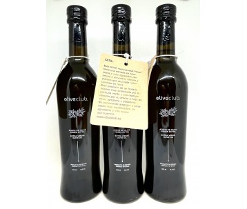 Aceite de oliva virgen extra Picual fresco 3 botellas vidrio 500 ml